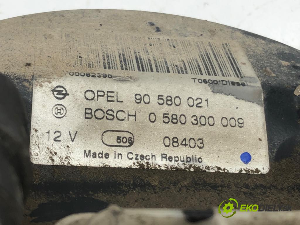 OPEL ZAFIRA A nadwozie wielkoprzestrzenne (MPV) (T98) 1999 - 2005    2.0 DI 16V (F75) 60 kW [82 KM] olej napędowy 1999 - 2005  pumpa paliva plavák 90580021