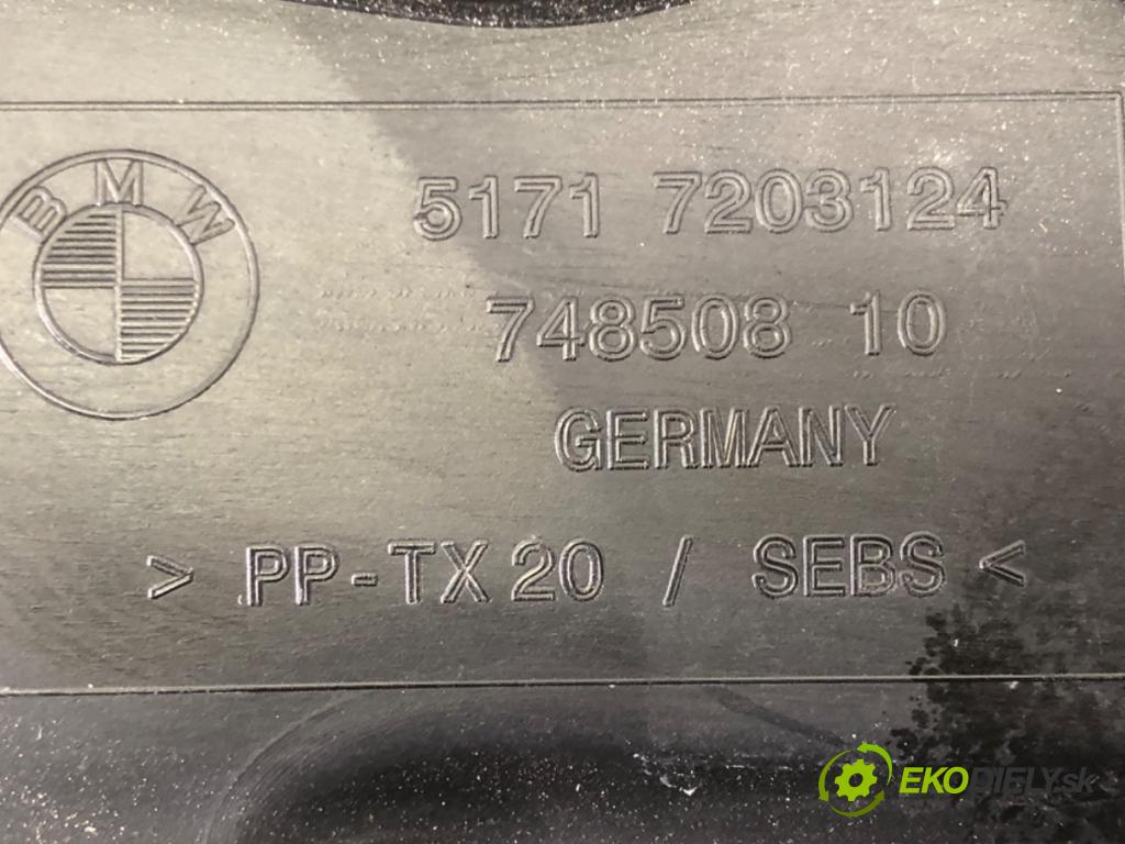 BMW 5 Touring (F11) 2009 - 2017    525 d xDrive 155 kW [211 KM] olej napędowy 2013 - 2017  Torpédo, plast pod čelné okno 7203124 (Torpéda)