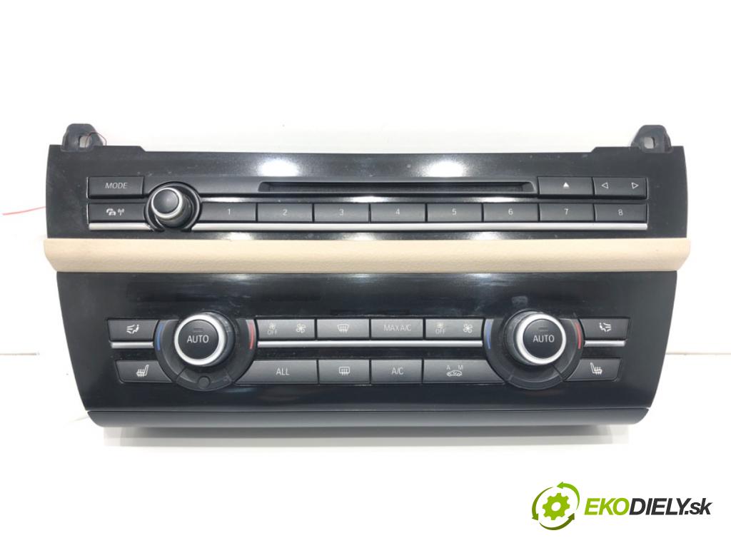 BMW 5 Touring (F11) 2009 - 2017    525 d xDrive 155 kW [211 KM] olej napędowy 2013 - 2017  Panel ovládania kúrenia 9306153 (Prepínače, spínače, tlačidlá a ovládače kúrenia)