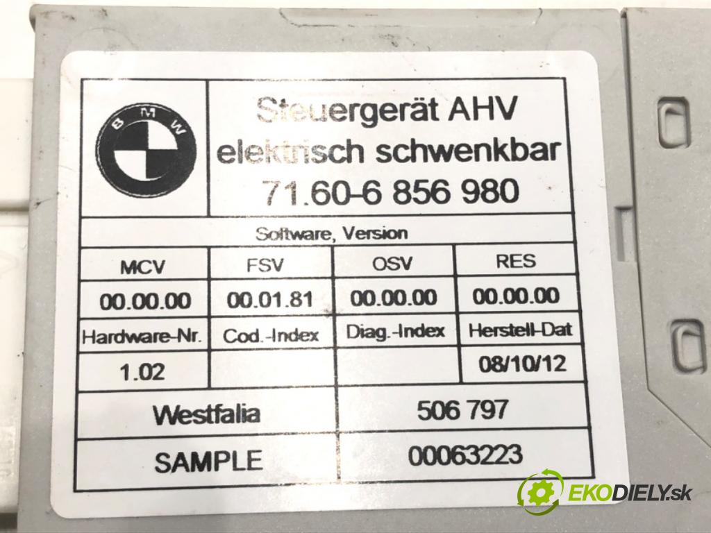 BMW 5 Touring (F11) 2009 - 2017    525 d xDrive 155 kW [211 KM] olej napędowy 2013 - 2017  Modul ťažného oka 6856980 (Ostatné)