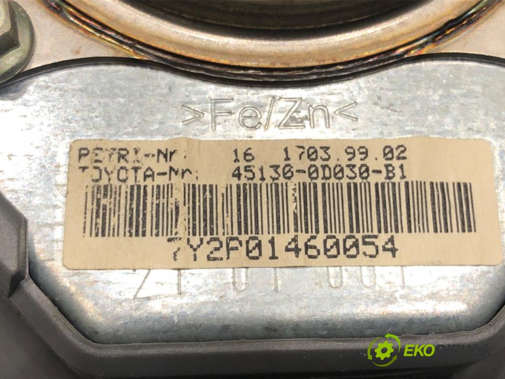 TOYOTA YARIS (_P1_) 1999 - 2005    1.0 (SCP10_) 50 kW [68 KM] benzyna 1999 - 2005  AirBag volantu 45130-0D030 (Airbagy)