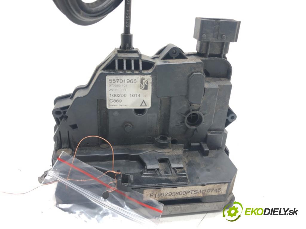 FIAT GRANDE PUNTO (199_) 2005 - 2022    1.4 (199AXB11, 199AXB1A, 199BXB1A, 199AXL1A) 57 kW [77 KM] benzyna 2005 - 2015  zámok dveře levý zadní část 55701965