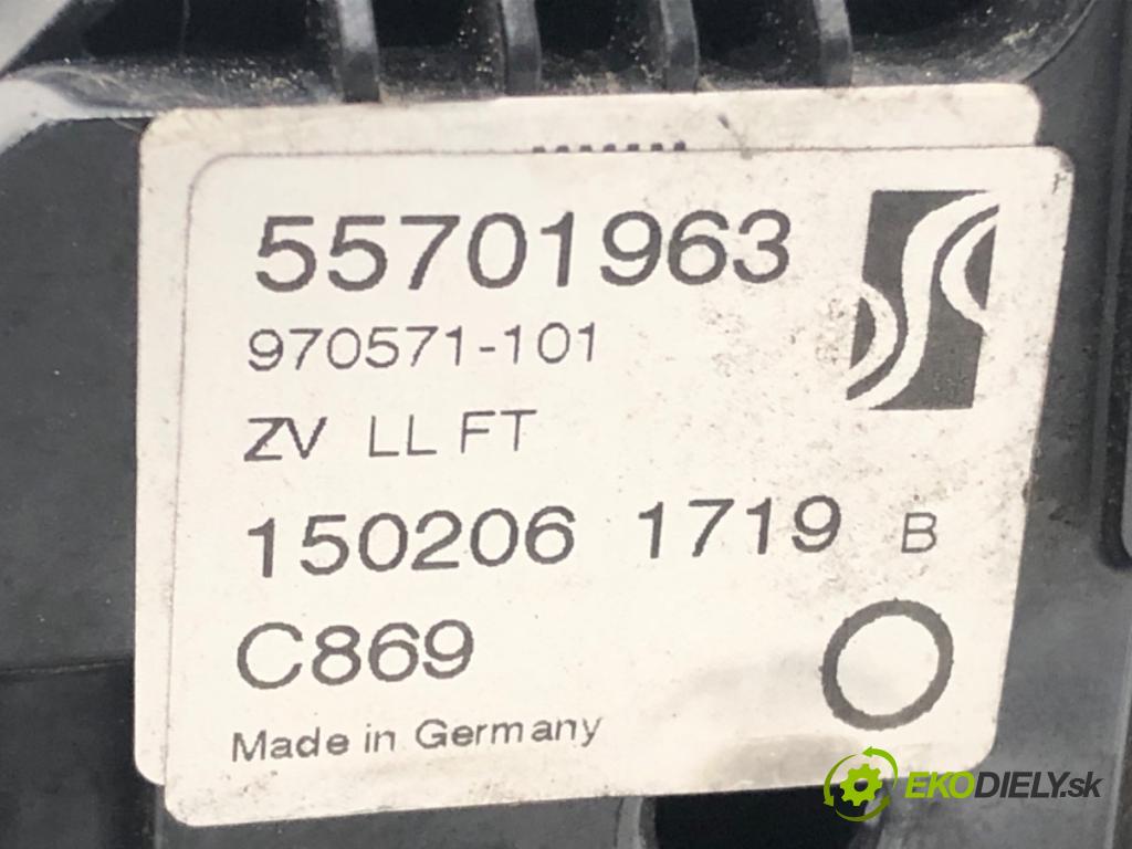 FIAT GRANDE PUNTO (199_) 2005 - 2022    1.4 (199AXB11, 199AXB1A, 199BXB1A, 199AXL1A) 57 kW [77 KM] benzyna 2005 - 2015  zámok dveře levý přední část 55701963
