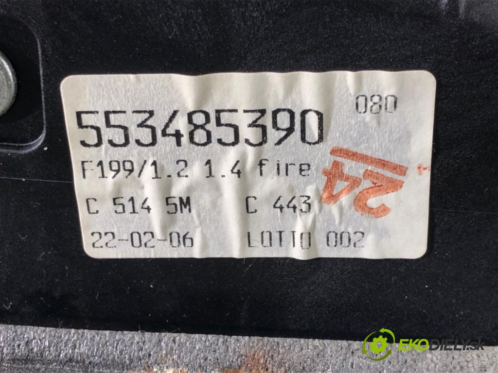 FIAT GRANDE PUNTO (199_) 2005 - 2022    1.4 (199AXB11, 199AXB1A, 199BXB1A, 199AXL1A) 57 kW [77 KM] benzyna 2005 - 2015  Kulisa 553485390 (Rýchlostné páky / kulisy)