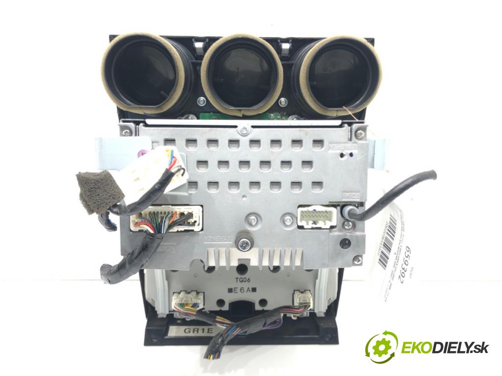 MAZDA 6 Hatchback (GG) 2002 - 2008    2.0 (GGES) 108 kW [147 KM] benzyna 2005 - 2007  RADIO GR4B66DSX (Audio zariadenia)