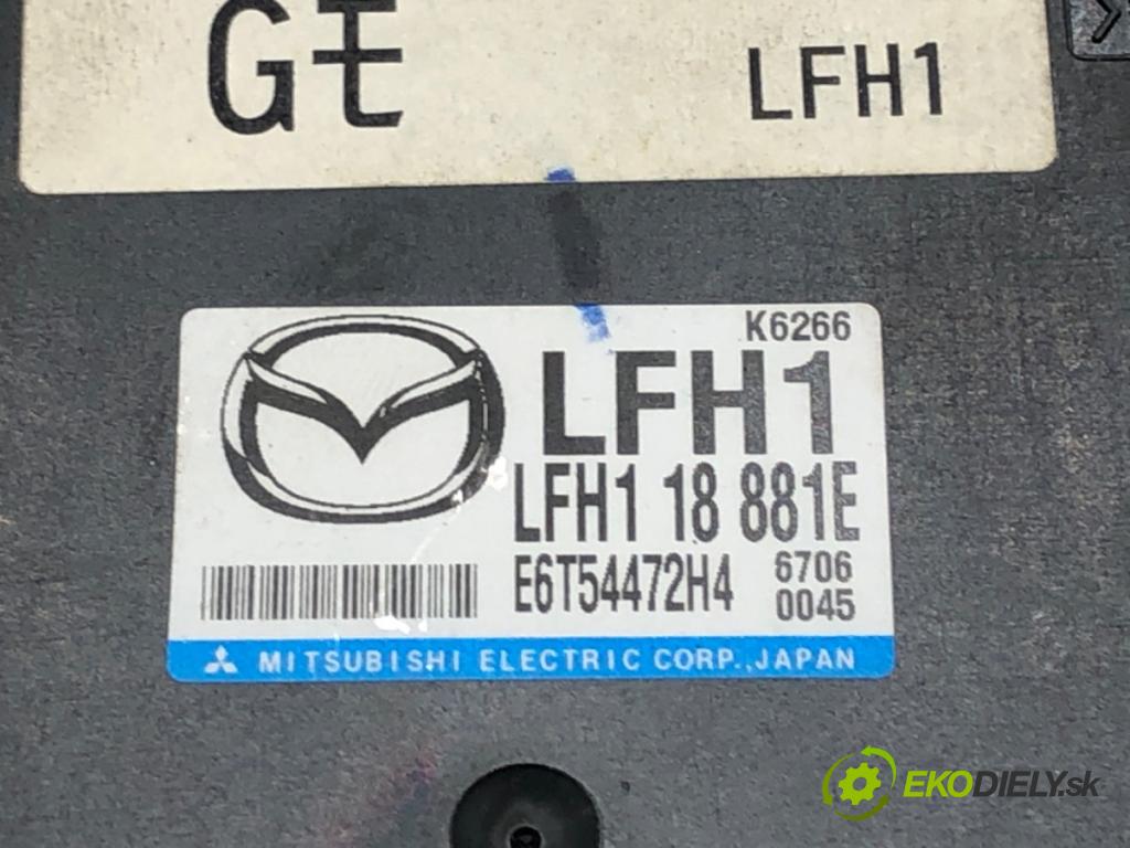 MAZDA 6 Hatchback (GG) 2002 - 2008    2.0 (GGES) 108 kW [147 KM] benzyna 2005 - 2007  riadiaca jednotka Motor LFH118881E (Riadiace jednotky)