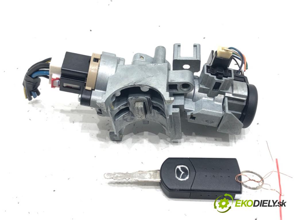 MAZDA 6 Hatchback (GG) 2002 - 2008    2.0 (GGES) 108 kW [147 KM] benzyna 2005 - 2007  spinačka GJ6A66938A (Spínacie skrinky a kľúče)