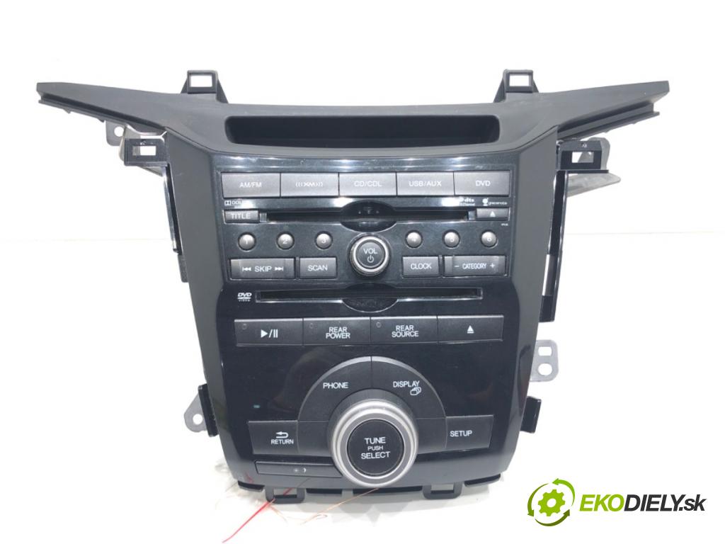 HONDA ODYSSEY (RL5) 2010 - 2022    3.5 185 kW [252 KM] benzyna 2010 - 2022  RADIO 39100-TK8-A420 (Audio zariadenia)
