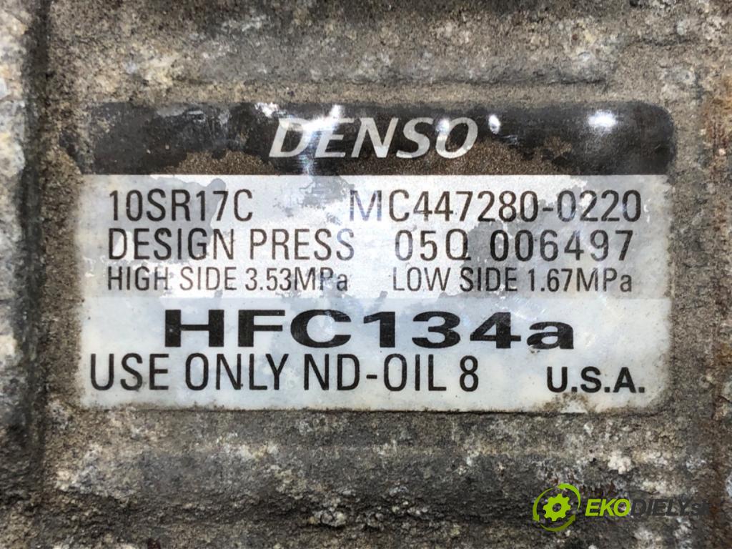 HONDA ODYSSEY (RL5) 2010 - 2022    3.5 185 kW [252 KM] benzyna 2010 - 2022  kompresor klimatizace MC447280-0220 (Kompresory)