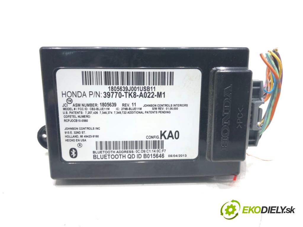 HONDA ODYSSEY (RL5) 2010 - 2022    3.5 185 kW [252 KM] benzyna 2010 - 2022  Modul BLUETOOTH 39770-TK8-A022-M1 (Ostatné)