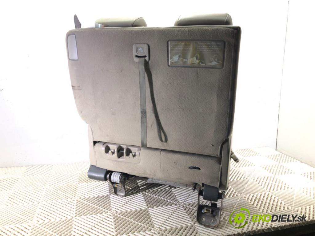 HONDA ODYSSEY (RL5) 2010 - 2022    3.5 185 kW [252 KM] benzyna 2010 - 2022  Sedadlo zad