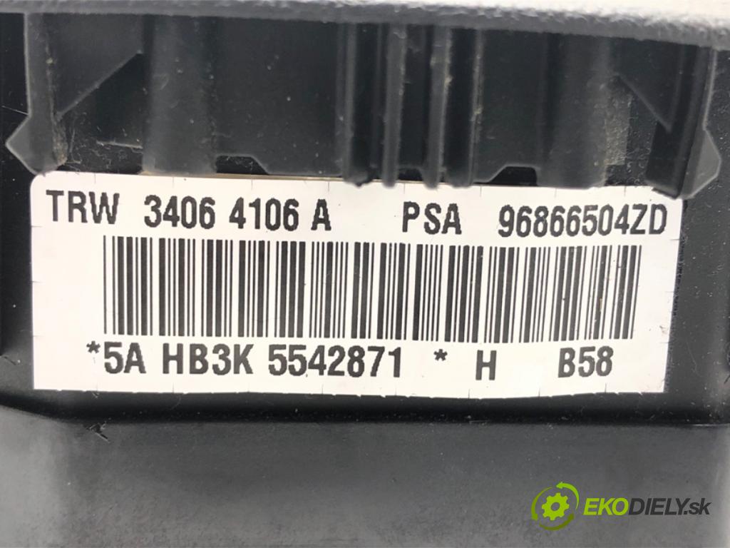 CITROEN C4 PICASSO I nadwozie wielkoprzestrzenne (MPV) (UD_) 2006 - 2015    2.0 i 16V 103 kW [140 KM] benzyna 2007 - 2013  AirBag volantu 96866504ZD (Airbagy)