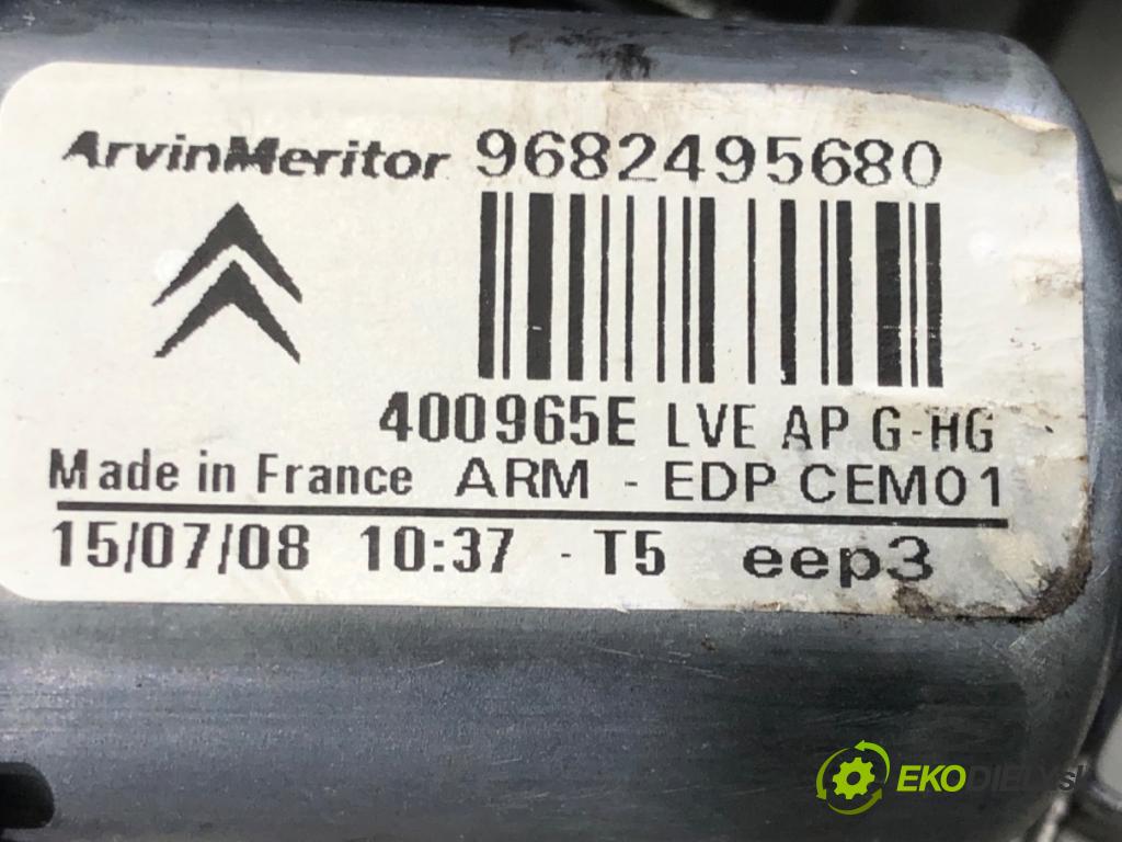 CITROEN C4 PICASSO I nadwozie wielkoprzestrzenne (MPV) (UD_) 2006 - 2015    2.0 i 16V 103 kW [140 KM] benzyna 2007 - 2013  mechanismus okna levý přední část 9682495680