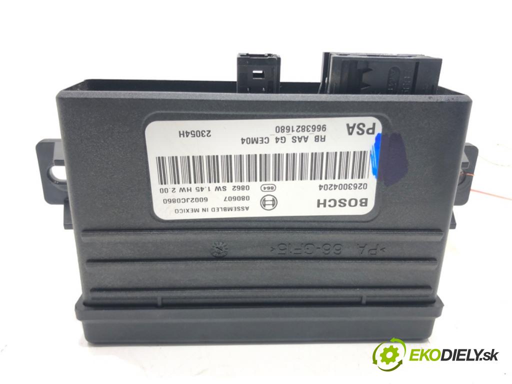 CITROEN C4 PICASSO I nadwozie wielkoprzestrzenne (MPV) (UD_) 2006 - 2015    2.0 i 16V 103 kW [140 KM] benzyna 2007 - 2013  Modul PDC 9663821680 (Ostatné)