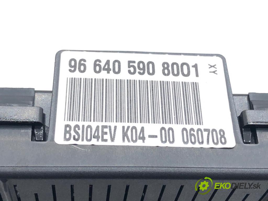 CITROEN C4 PICASSO I nadwozie wielkoprzestrzenne (MPV) (UD_) 2006 - 2015    2.0 i 16V 103 kW [140 KM] benzyna 2007 - 2013  modul BSI 9664059080 (Pojistkové skříňky)