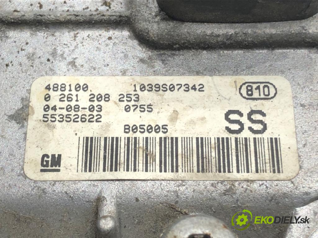 OPEL CORSA C (X01) 2000 - 2009    1.2 Twinport (F08, F68) 59 kW [80 KM] benzyna 2004 - 2009  riadiaca jednotka Motor 55352622 (Riadiace jednotky)