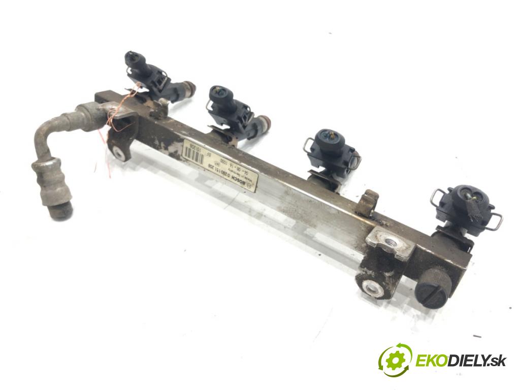 OPEL CORSA C (X01) 2000 - 2009    1.2 Twinport (F08, F68) 59 kW [80 KM] benzyna 2004 - 2009  Lišta vstrekovacia 0280151208 (Vstrekovacie lišty)