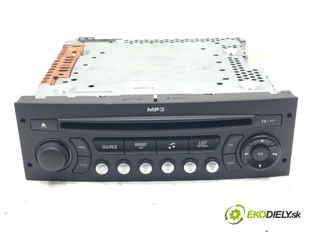 CITROEN C4 GRAND PICASSO I (UA_) 2006 - 2013    2.0 HDi 138 100 kW [136 KM] olej napędowy 2006 - 2013  RADIO 96660456XT (Audio zariadenia)