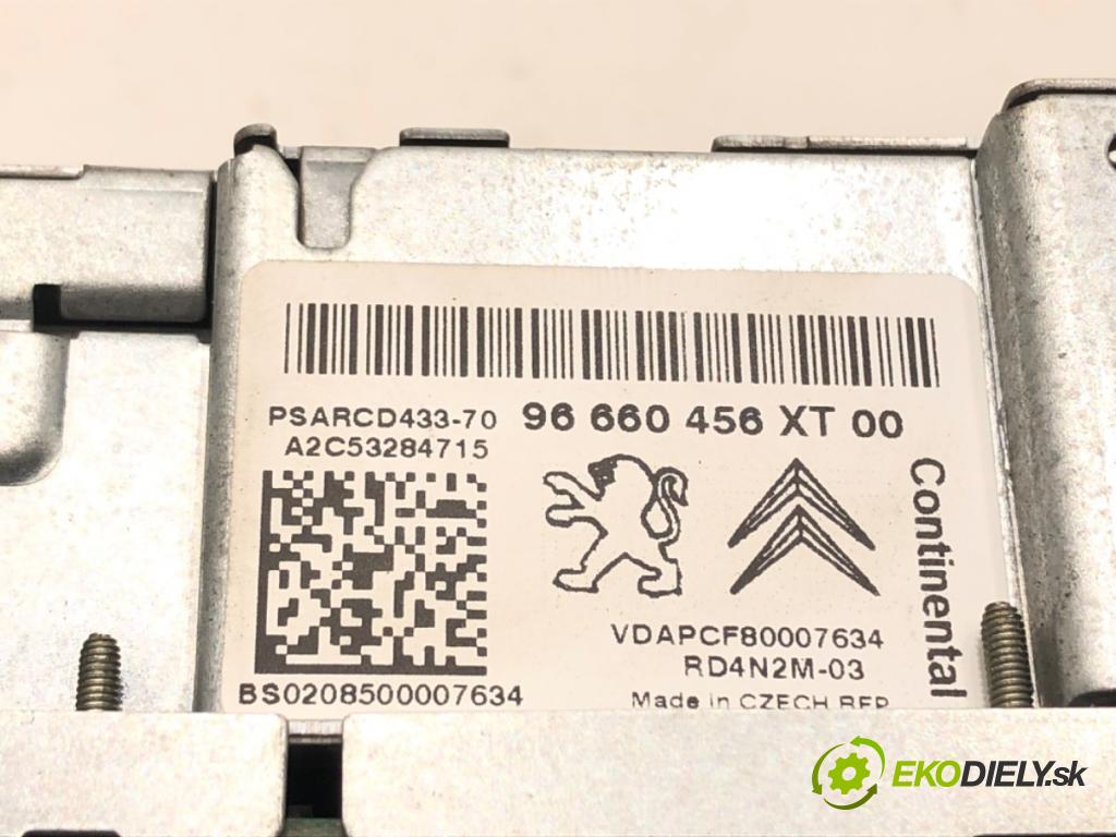 CITROEN C4 GRAND PICASSO I (UA_) 2006 - 2013    2.0 HDi 138 100 kW [136 KM] olej napędowy 2006 - 2013  RADIO 96660456XT (Audio zariadenia)