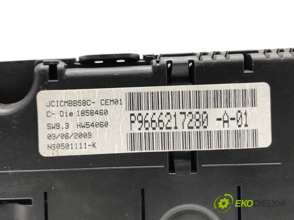 CITROEN C4 GRAND PICASSO I (UA_) 2006 - 2013    2.0 HDi 138 100 kW [136 KM] olej napędowy 2006 - 2013  Prístrojovka 9666217280 (Prístrojové dosky, displeje)