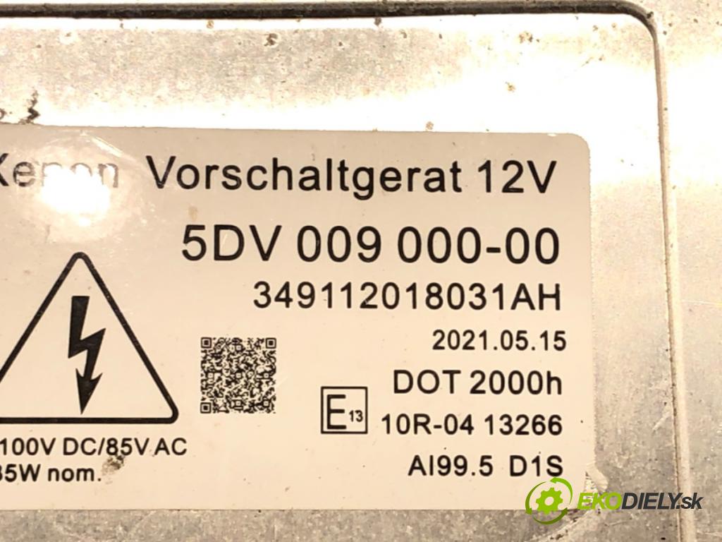 CITROEN C4 GRAND PICASSO I (UA_) 2006 - 2013    2.0 HDi 138 100 kW [136 KM] olej napędowy 2006 - 2013  Menič XENON 5DV009000-00 (Riadiace jednotky xenónu)