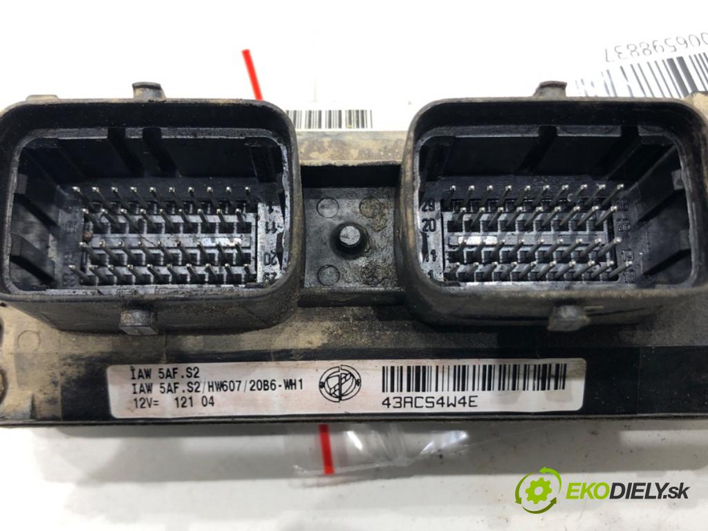 FIAT PANDA (169_) 2003 - 2022    1.2 (169.AXB11, 169.AXB1A) 44 kW [60 KM] benzyna 2003 - 2022  riadiaca jednotka Motor IAW5AF.S2 (Riadiace jednotky)