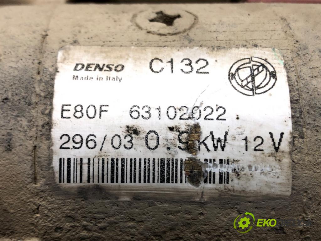 FIAT PANDA (169_) 2003 - 2022    1.2 (169.AXB11, 169.AXB1A) 44 kW [60 KM] benzyna 2003 - 2022  Štartér 63102022 (Štartéry)