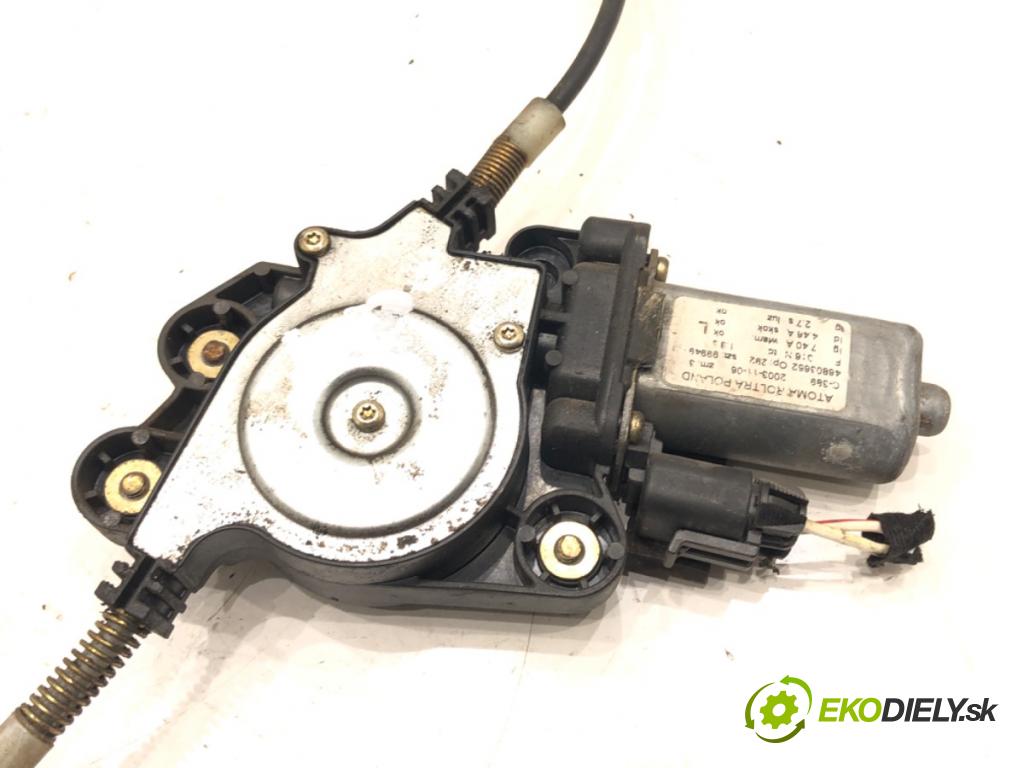 FIAT PANDA (169_) 2003 - 2022    1.2 (169.AXB11, 169.AXB1A) 44 kW [60 KM] benzyna 2003 - 2022  mechanismus okna levý přední část 46803652