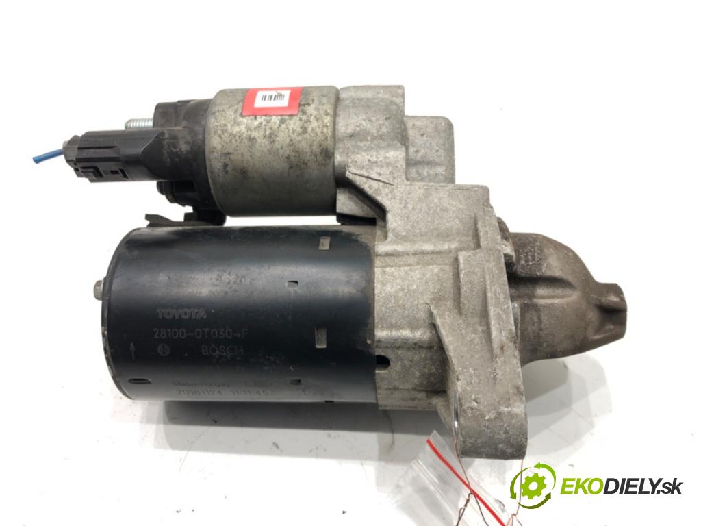 TOYOTA COROLLA sedan (_E18_, ZRE1_) 2013 - 2019    1.6 (ZRE181_) 97 kW [132 KM] benzyna 2013 - 2018  Štartér 28100-0T030-F (Štartéry)