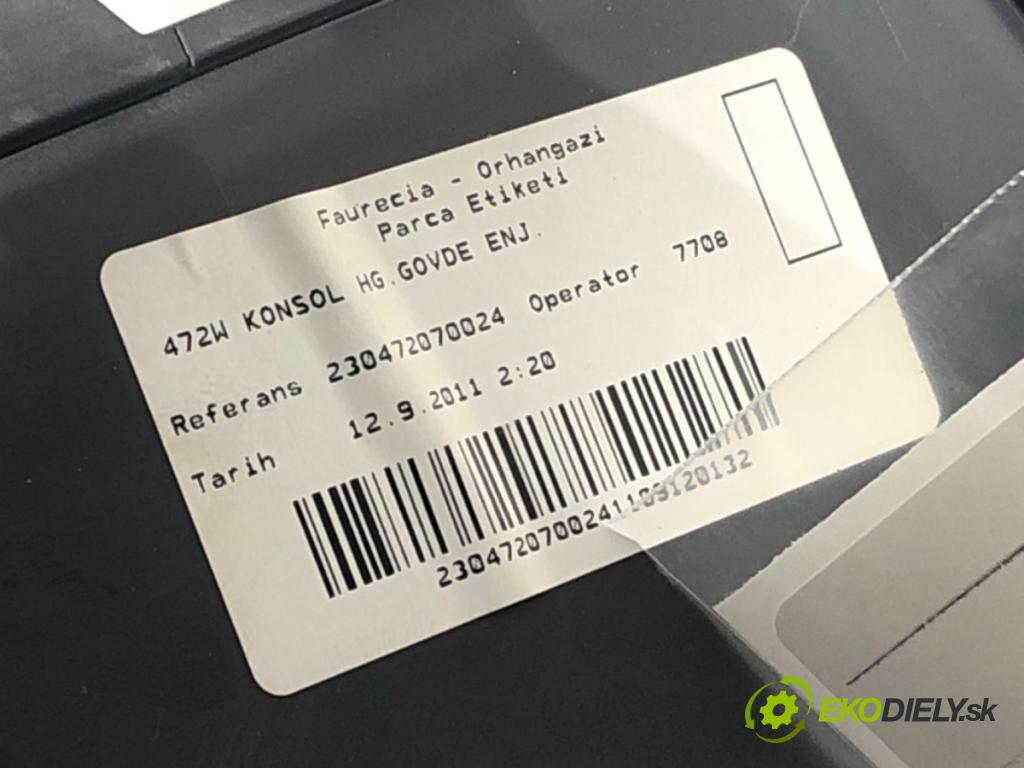 TOYOTA AURIS (_E15_) 2006 - 2012    1.6 (ZRE151_) 97 kW [132 KM] benzyna 2009 - 2012  Lakťová opierka  (Lakťové opierky)