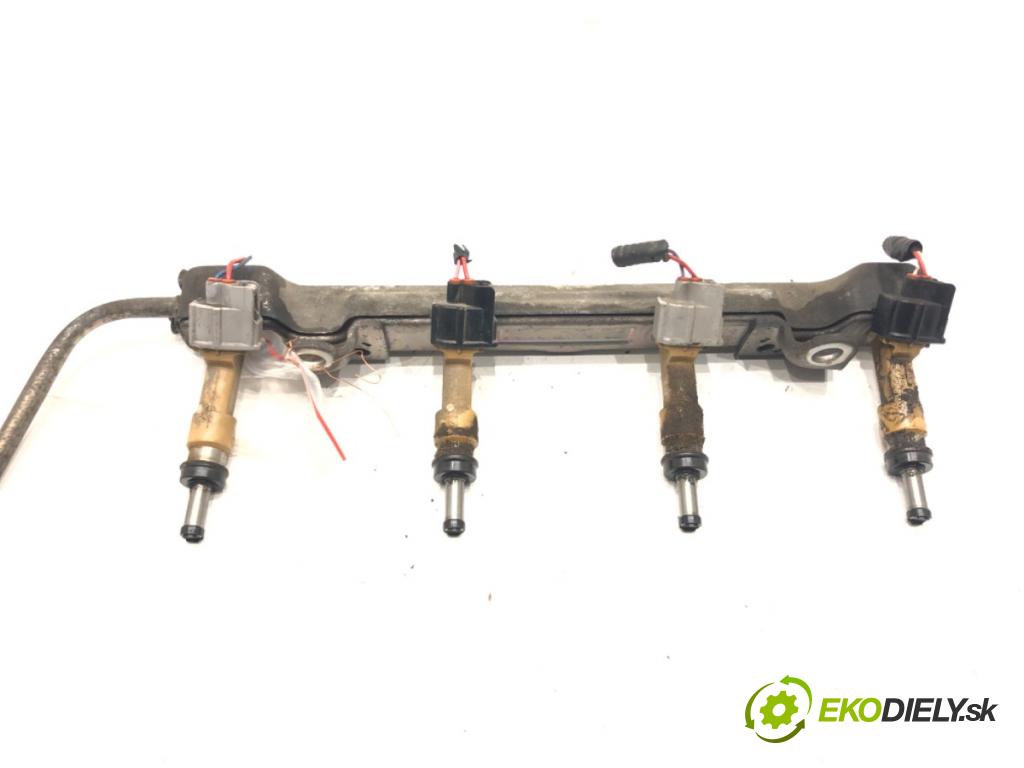 TOYOTA AURIS (_E15_) 2006 - 2012    1.6 (ZRE151_) 97 kW [132 KM] benzyna 2009 - 2012  Lišta vstrekovacia 23250-0T030 (Vstrekovacie lišty)