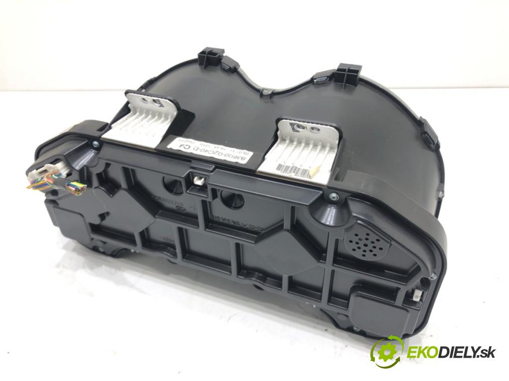 TOYOTA AURIS (_E15_) 2006 - 2012    1.6 (ZRE151_) 97 kW [132 KM] benzyna 2009 - 2012  Prístrojovka 83800-0ZC40-D (Prístrojové dosky, displeje)