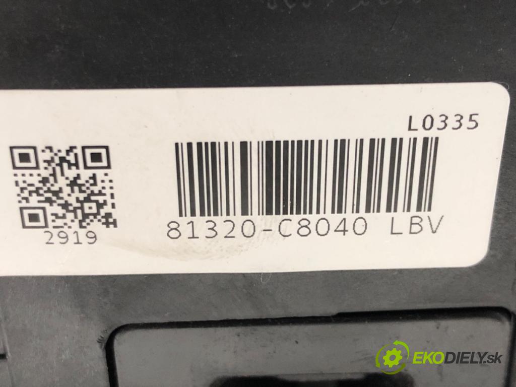 HYUNDAI i20 II (GB, IB) 2014 - 2022    1.2 61 kW [83 KM] benzyna 2014 - 2022  zámok dveře pravý přední část 81320-C8040