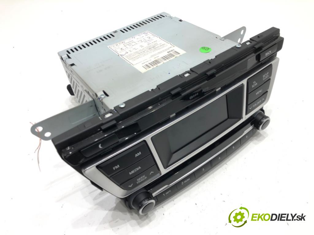 HYUNDAI i20 II (GB, IB) 2014 - 2022    1.2 61 kW [83 KM] benzyna 2014 - 2022  RADIO 96170C8000 (Audio zariadenia)