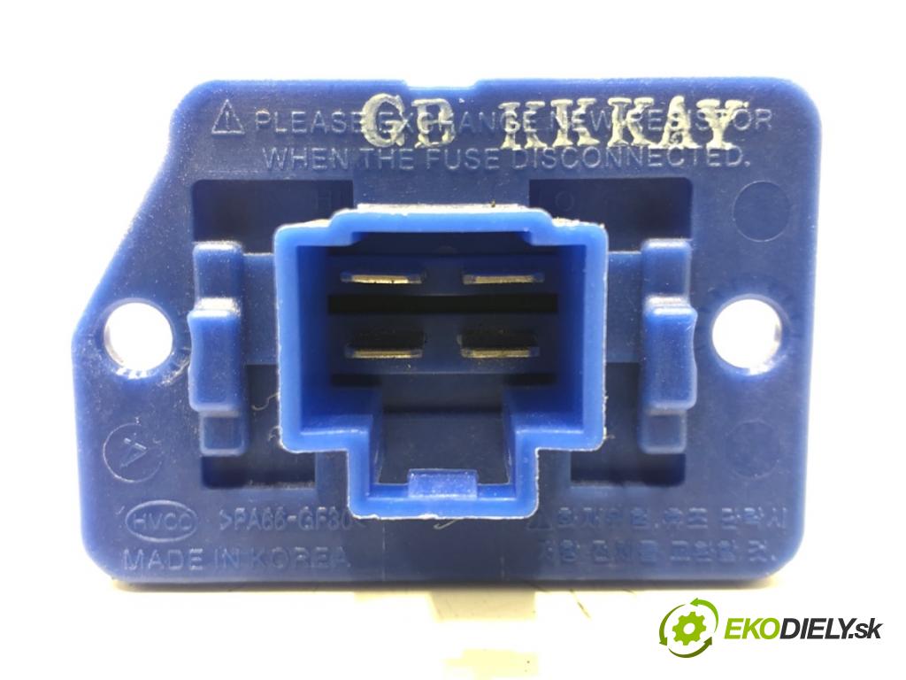 HYUNDAI i20 II (GB, IB) 2014 - 2022    1.2 61 kW [83 KM] benzyna 2014 - 2022  odpor rezistor topení vzduchu  (Odpory topení)