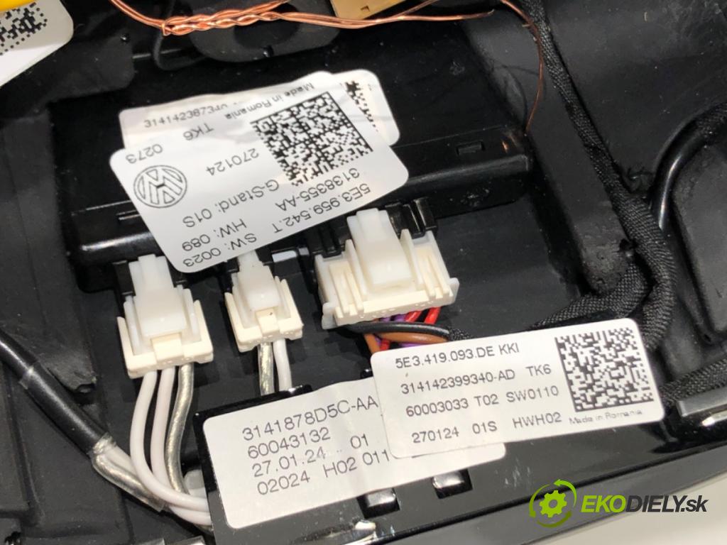 SKODA SUPERB IV Kombi (NZ5) 2023 -    2.0 TDI 110 kW [150 KM] olej napędowy 2023 -  Volant  (Volanty)