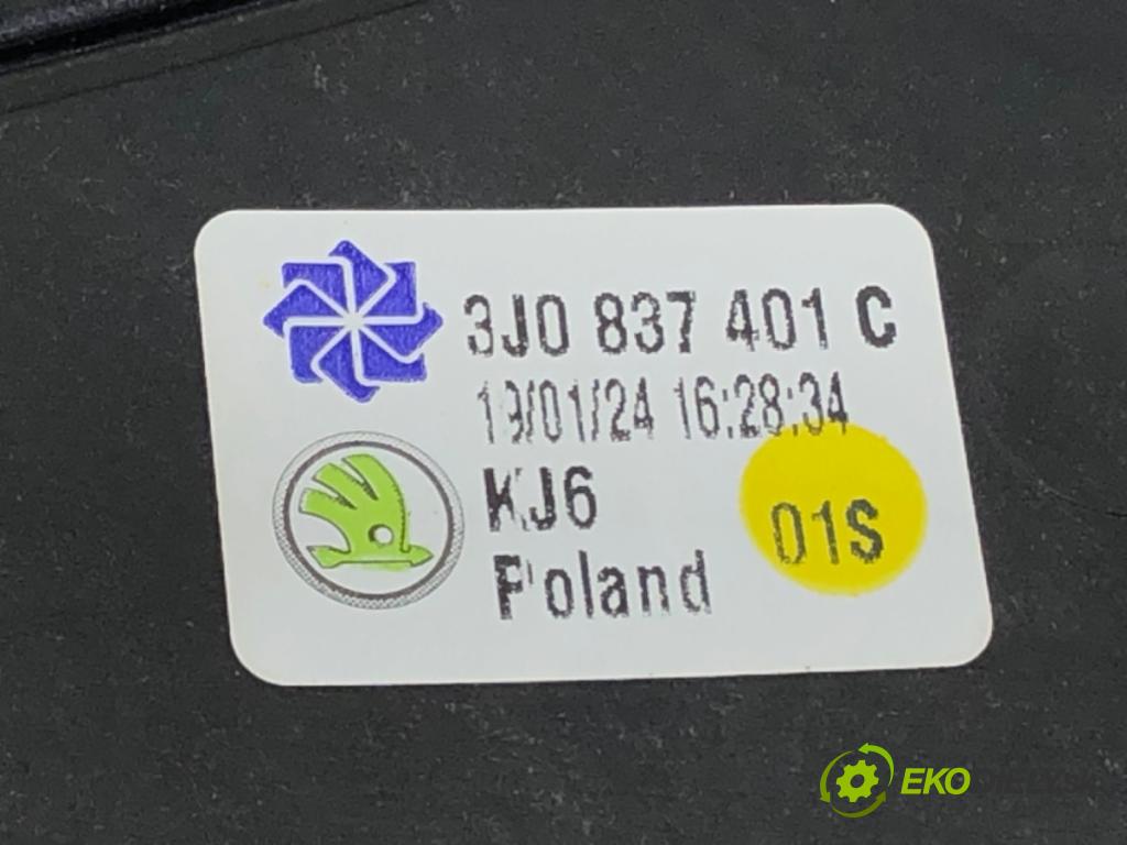 SKODA SUPERB IV Kombi (NZ5) 2023 -    2.0 TDI 110 kW [150 KM] olej napędowy 2023 -  mechanismus okna levý přední část 3J0837401C