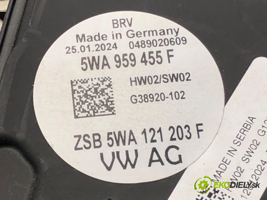 SKODA SUPERB IV Kombi (NZ5) 2023 -    2.0 TDI 110 kW [150 KM] olej napędowy 2023 -  ventilátor chladiče 5WA959455F (Ventilátory)