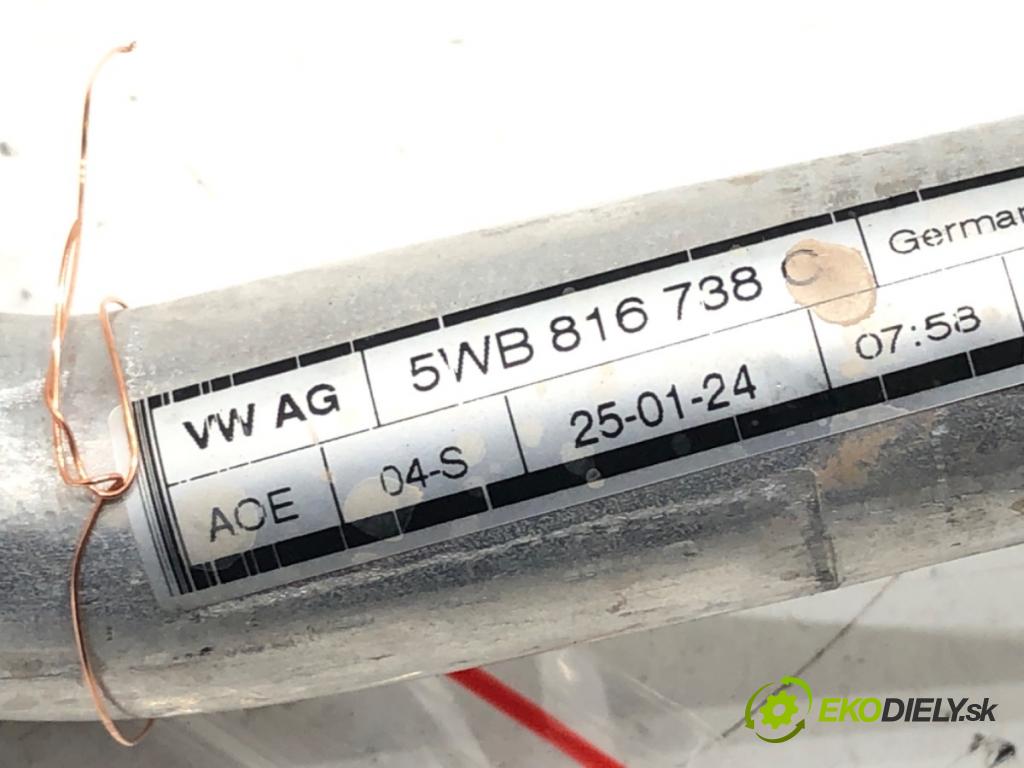 SKODA SUPERB IV Kombi (NZ5) 2023 -    2.0 TDI 110 kW [150 KM] olej napędowy 2023 -  rúrka klimatizácie 5WB816738C (Rúrky klimatizácie)