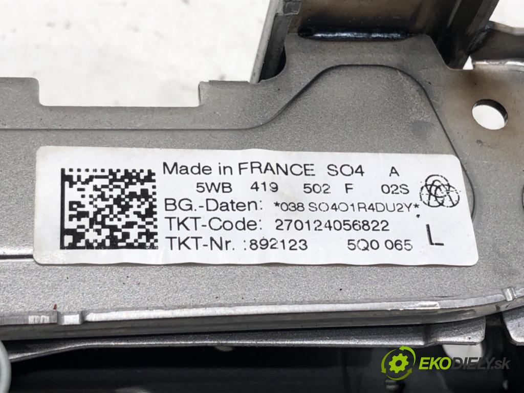 SKODA SUPERB IV Kombi (NZ5) 2023 -    2.0 TDI 110 kW [150 KM] olej napędowy 2023 -  Hriadeľ, tyč volantu 5WB419502F (Tyče riadenia (volantu))