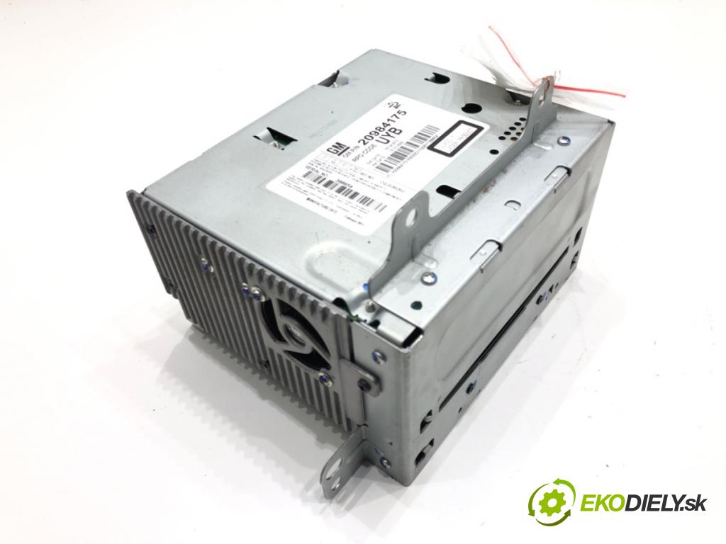 OPEL ASTRA J Sports Tourer (P10) 2010 - 2015    2.0 CDTI (35) 118 kW [160 KM] olej napędowy 2010 - 2015  RADIO 20984175 (Audio zariadenia)