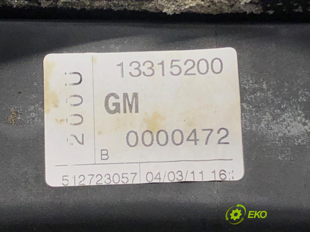 OPEL ASTRA J Sports Tourer (P10) 2010 - 2015    2.0 CDTI (35) 118 kW [160 KM] olej napędowy 2010 - 2015  PEDÁL: manuálne 13315200 (Pedále)