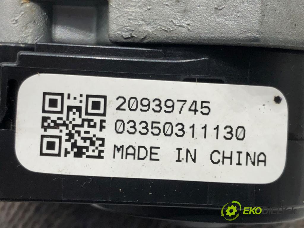 OPEL ASTRA J Sports Tourer (P10) 2010 - 2015    2.0 CDTI (35) 118 kW [160 KM] olej napędowy 2010 - 2015  spinačka 20939745 (Spínacie skrinky a kľúče)