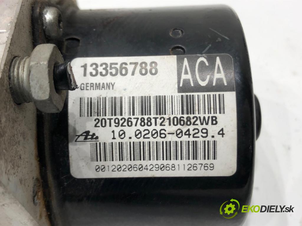 OPEL ASTRA J Sports Tourer (P10) 2010 - 2015    2.0 CDTI (35) 118 kW [160 KM] olej napędowy 2010 - 2015  Pumpa ABS 13356788 (Pumpy ABS)