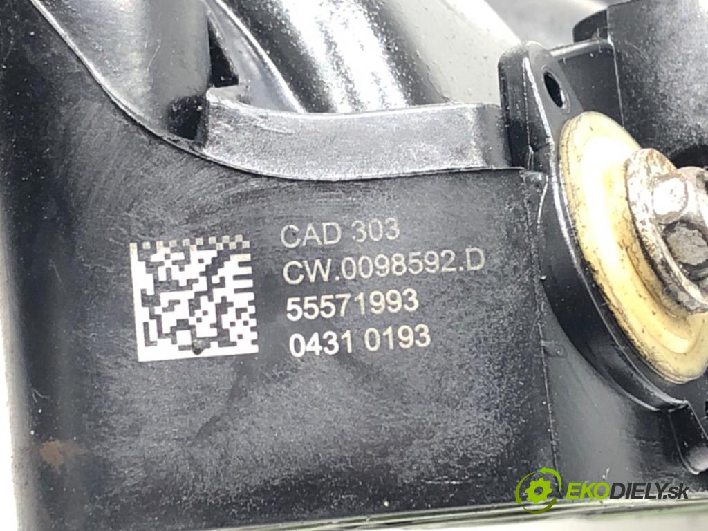 OPEL ASTRA J Sports Tourer (P10) 2010 - 2015    2.0 CDTI (35) 118 kW [160 KM] olej napędowy 2010 - 2015  Potrubie sacie, sanie 55571993 (Sacie potrubia)