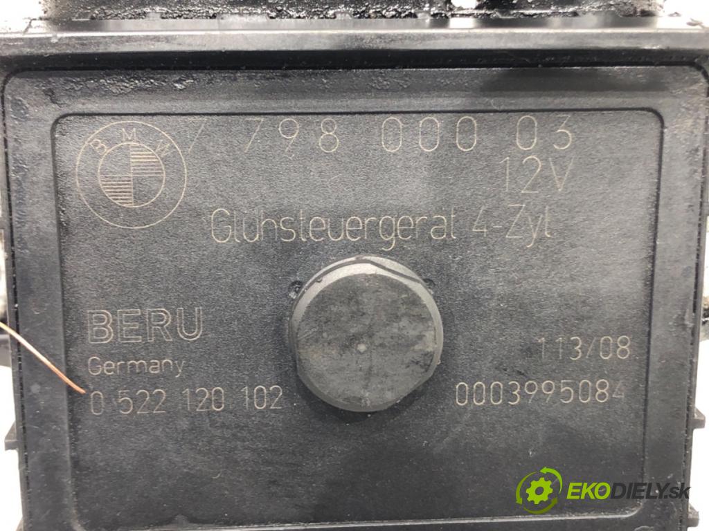 BMW 1 (E87) 2003 - 2013    118 d 105 kW [143 KM] olej napędowy 2007 - 2011  relé sviečok žhavenia 779800003 (Relé)