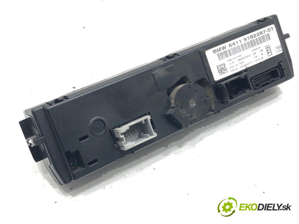 BMW 1 (E87) 2003 - 2013    118 d 105 kW [143 KM] olej napędowy 2007 - 2011  Panel ovládania kúrenia 9182287 (Prepínače, spínače, tlačidlá a ovládače kúrenia)