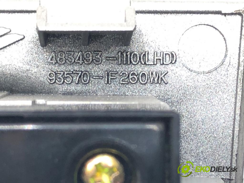 KIA SPORTAGE II (JE_, KM) 2004 - 2022    2.0 16V 4WD 104 kW [141 KM] benzyna 2004 - 2022  Prepínač okien 483493-1110 (Prepínače, spínače, tlačidlá a ovládače kúrenia)