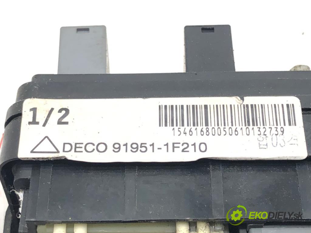 KIA SPORTAGE II (JE_, KM) 2004 - 2022    2.0 16V 4WD 104 kW [141 KM] benzyna 2004 - 2022  modul BSI 91951-1F210 (Pojistkové skříňky)