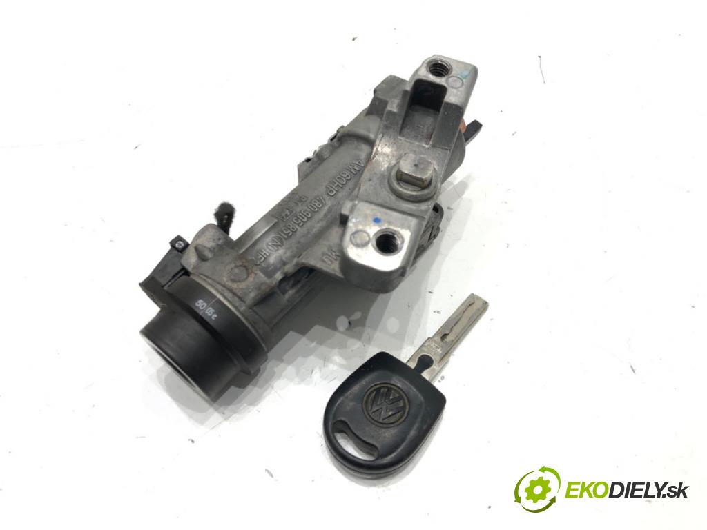 VW TRANSPORTER V Autobus (7HB, 7HJ, 7EB, 7EJ) 2003 - 2015    1.9 TDI 77 kW [105 KM] olej napędowy 2003 - 2009  spinačka 4B0905851N (Spínacie skrinky a kľúče)
